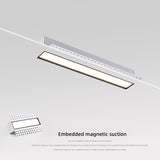 LED Downlight Strip Line Light Bar Creative Linear Recessed Embeded Ceiling Lamps Living Room Corridor Indoor Lighting