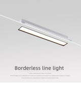 LED Downlight Strip Line Light Bar Creative Linear Recessed Embeded Ceiling Lamps Living Room Corridor Indoor Lighting