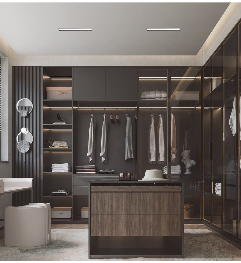 LED Downlight Strip Line Light Bar Creative Linear Recessed Embeded Ceiling Lamps Living Room Corridor Indoor Lighting