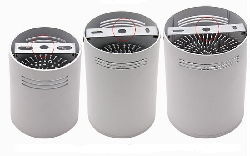 Dimmable LED Downlight Ceiling light Surface Mounted 8W 12W 15W 20W Ceiling lamps spot light with one meter line Home decoration