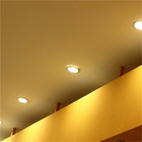 Led Panel Light 15W Round LED Spot light 220V 2pcs 1pcsceiling light Indoor Recessed Downlight for Home Hotel Bar