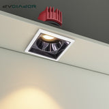 Recessed Ceiling Led Light Square Anti-glare Led Downlight Spot Light 7W 12W 15W Dimmable Living Room Bedroom Corridor Lighting