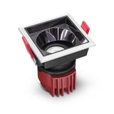 Recessed Ceiling Led Light Square Anti-glare Led Downlight Spot Light 7W 12W 15W Dimmable Living Room Bedroom Corridor Lighting