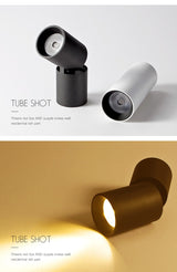 Led Surface Mounted Downlight Aluminum Led Ceiling Light Angle Rotatable 7W 12W Ceiling Lighting For Living Room Bedroom Stores