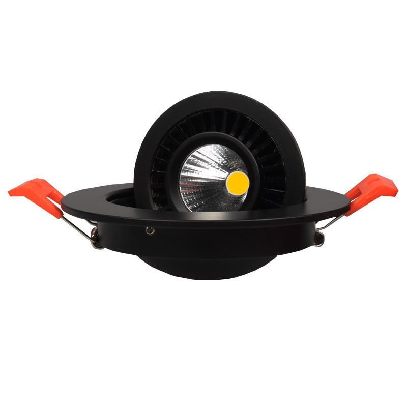 Dimmable LED Downlight 360 Angle Rotating Spot Light 5w 7w 10w 15w 18w ceiling recessed Light Led Bulb Kitchen LED Spot Lighting