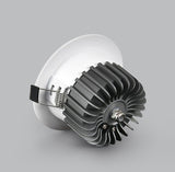 Dimmable LED COB Spotlight Ceiling lamp AC85-265V 7W/12W/15W/18W Aluminum Recessed Downlight Round Panel Light Indoor Lighting