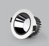 Dimmable LED COB Spotlight Ceiling lamp AC85-265V 7W/12W/15W/18W Aluminum Recessed Downlight Round Panel Light Indoor Lighting