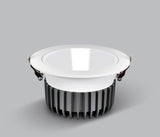 Dimmable LED COB Spotlight Ceiling lamp AC85-265V 7W/12W/15W/18W Aluminum Recessed Downlight Round Panel Light Indoor Lighting