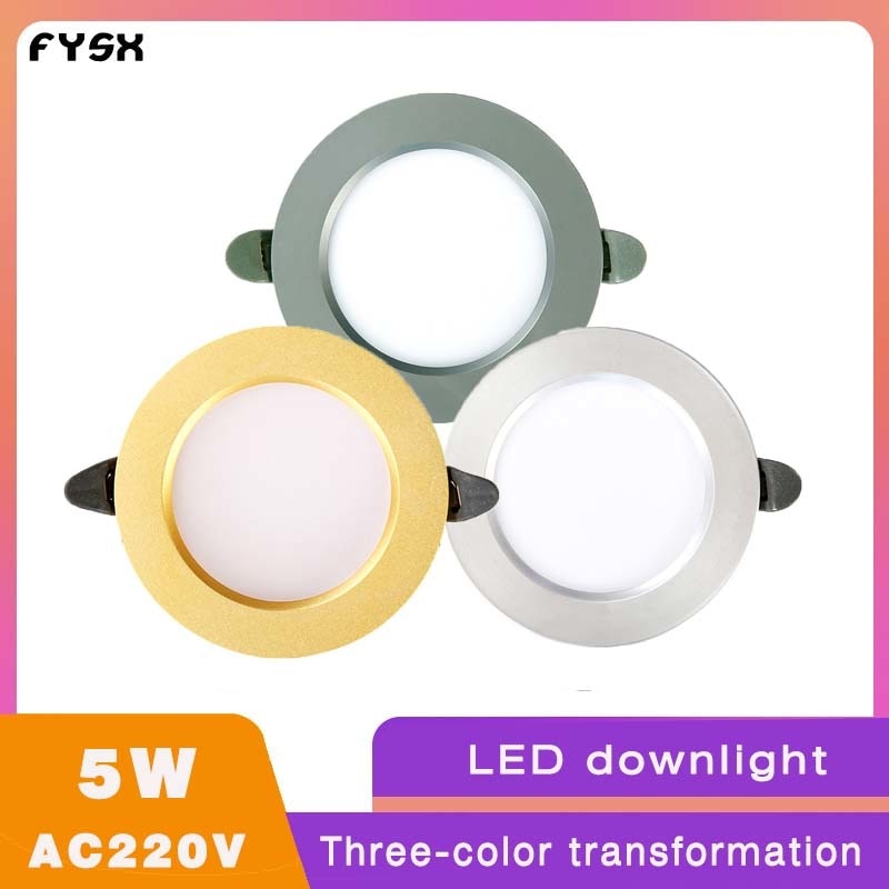 Downlight Ceiling spots Led lamp Down light Decoration bedroom LED lighting Room decoration hotel lighting AC220V built-in lamp