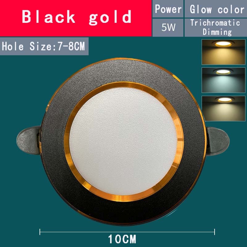 Downlight Ceiling spots Led lamp Down light Decoration bedroom LED lighting Room decoration hotel lighting AC220V built-in lamp