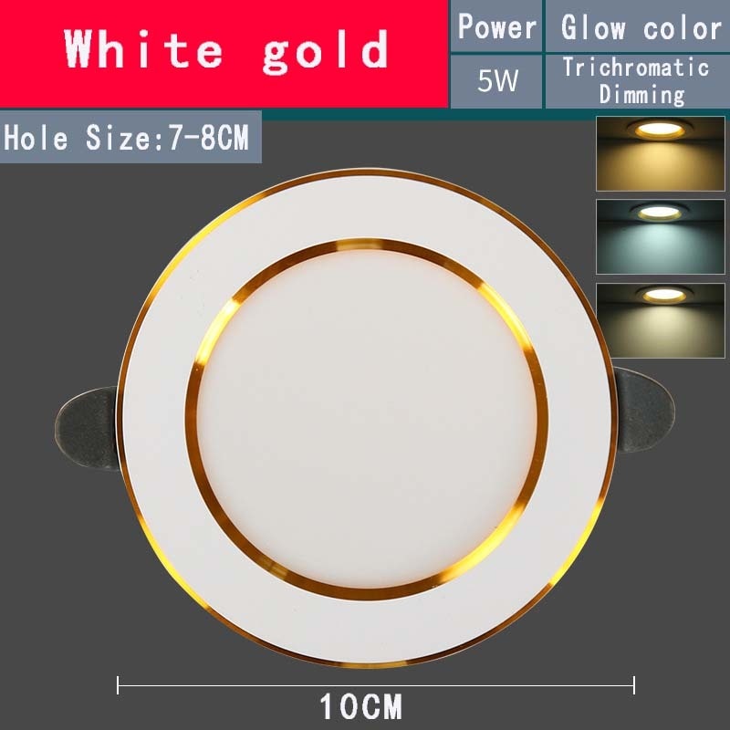 Downlight Ceiling spots Led lamp Down light Decoration bedroom LED lighting Room decoration hotel lighting AC220V built-in lamp