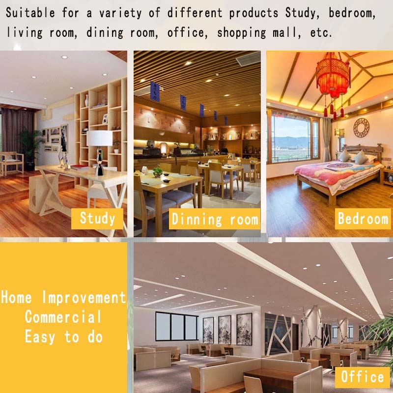 Downlight Ceiling spots Led lamp Down light Decoration bedroom LED lighting Room decoration hotel lighting AC220V built-in lamp