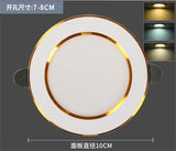 Downlight Ceiling spots Led lamp Down light Decoration bedroom LED lighting Room decoration hotel lighting AC220V built-in lamp