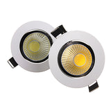 High brightness 6W 9W 12W 15W COB LED Down Light Ceiling Downlight Lamp Warm White/Natural White/Cold White AC85-265V With Drive