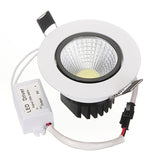 High brightness 6W 9W 12W 15W COB LED Down Light Ceiling Downlight Lamp Warm White/Natural White/Cold White AC85-265V With Drive