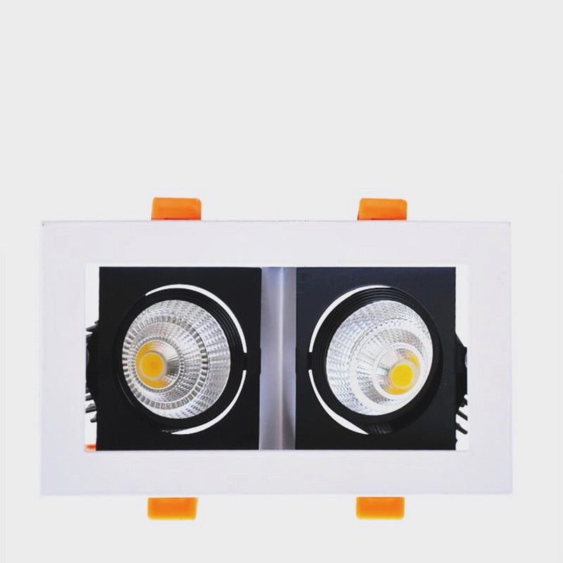 Dimmable Recessed LED Downlights 10W 20W COB LED Ceiling Spot Lights AC110-220V LED Ceiling Lamps Warm Cold White Indoor Lighting