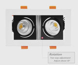 Dimmable Recessed LED Downlights 10W 20W COB LED Ceiling Spot Lights AC110-220V LED Ceiling Lamps Warm Cold White Indoor Lighting