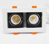 Dimmable Recessed LED Downlights 10W 20W COB LED Ceiling Spot Lights AC110-220V LED Ceiling Lamps Warm Cold White Indoor Lighting