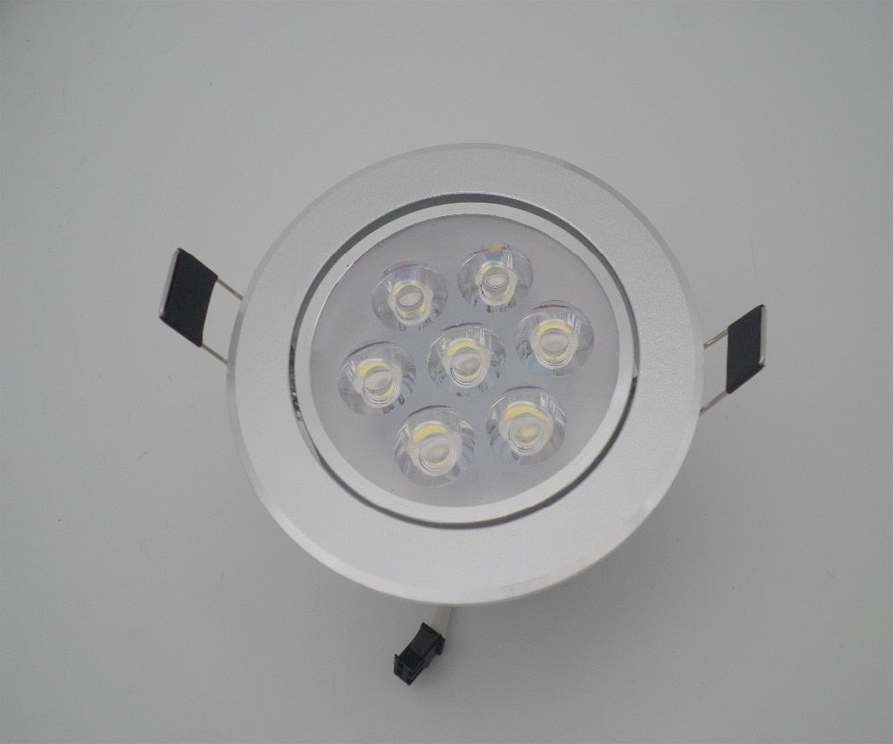 LED round Dimmable 10X Led downlight light Ceiling Spot Light 6w 9w 12w 15w 21w AC110-220V ceiling recessed Lights Indoor Light