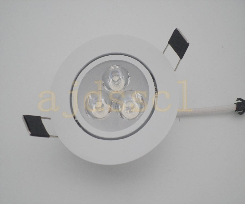 LED round Dimmable 10X Led downlight light Ceiling Spot Light 6w 9w 12w 15w 21w AC110-220V ceiling recessed Lights Indoor Light