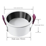 Deep Anti-Glare Dimmable LED Downlight Ceiling Light Spotlight Embedded LED Ceiling Light