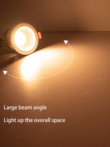 BRGT LED Downlights Aluminum 8W Replaceable Ceiling Lamp Anti-Glare Tuya Spot Narrow Border For Kitchen Home Indoor Lighting