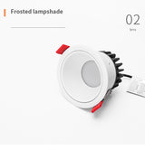 BRGT LED Downlights Aluminum 8W Replaceable Ceiling Lamp Anti-Glare Tuya Spot Narrow Border For Kitchen Home Indoor Lighting