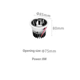 BRGT LED Downlights Aluminum 8W Replaceable Ceiling Lamp Anti-Glare Tuya Spot Narrow Border For Kitchen Home Indoor Lighting