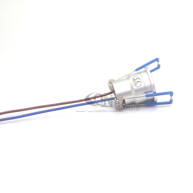 LED Spotlight 3W AC220V 230V 240V Hidden Downlight Mini Cabinet Window Showcase Indoor Lighting Recessed Ceiling Lamps Dimmable