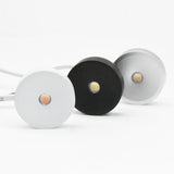Dimmable IP65 1W Slim 8mm 12V 80Ra Mini LED Downlight Cabinet Kitchen Deck Display Spot Lighting Lamp Jewelry Spotlight