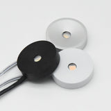 Dimmable IP65 1W Slim 8mm 12V 80Ra Mini LED Downlight Cabinet Kitchen Deck Display Spot Lighting Lamp Jewelry Spotlight