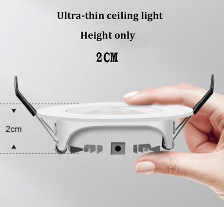 Dimmable Recessed ultra-thin LED Downlights 5W 9W 15W COB Spot Lights LED Ceiling Lamp