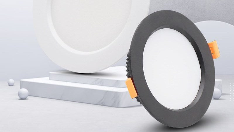 LED Recessed Downlights 3W 5W 7W 9W 12W 15W 20W 24W 30W Round Down Lamps Spotlight Indoor Ceiling Panel Lighting AC220V