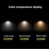LED Recessed Downlights 3W 5W 7W 9W 12W 15W 20W 24W 30W Round Down Lamps Spotlight Indoor Ceiling Panel Lighting AC220V
