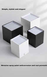 ACETIDE Surface Mounted Quare 9W - 30W LED Cube Ceiling Downlight for Room/Corridor/Hallway COB Spot light indoor lighting