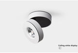 Dimmable Folding Rotating LED Downlight 10W 12W 15W 18W 20W COB LED Surface Mounted Ceiling Lamp Spot Light AC110-220V Indoor Light