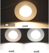 Dimmable Folding Rotating LED Downlight 10W 12W 15W 18W 20W COB LED Surface Mounted Ceiling Lamp Spot Light AC110-220V Indoor Light