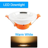 GreenEye LED Downlight 3w 5w 7w 9w 12w 18w AC 220V 240V Aluminum Ultra-thin downlight Indoor Ceiling Round Recessed Spot Lighting