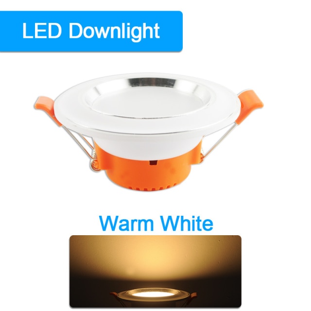 GreenEye LED Downlight 3w 5w 7w 9w 12w 18w AC 220V 240V Aluminum Ultra-thin downlight Indoor Ceiling Round Recessed Spot Lighting