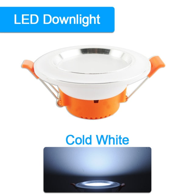 GreenEye LED Downlight 3w 5w 7w 9w 12w 18w AC 220V 240V Aluminum Ultra-thin downlight Indoor Ceiling Round Recessed Spot Lighting