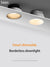 Saiyo Smart Dimmable Tuya LED Downlight Recessed Anti Glare Embedded 7W 10W Spot Lights Aluminum No Border Lamp Indoor Lighting