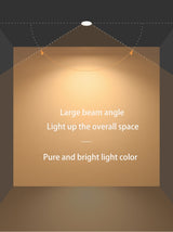 Saiyo Smart Dimmable Tuya LED Downlight Recessed Anti Glare Embedded 7W 10W Spot Lights Aluminum No Border Lamp Indoor Lighting