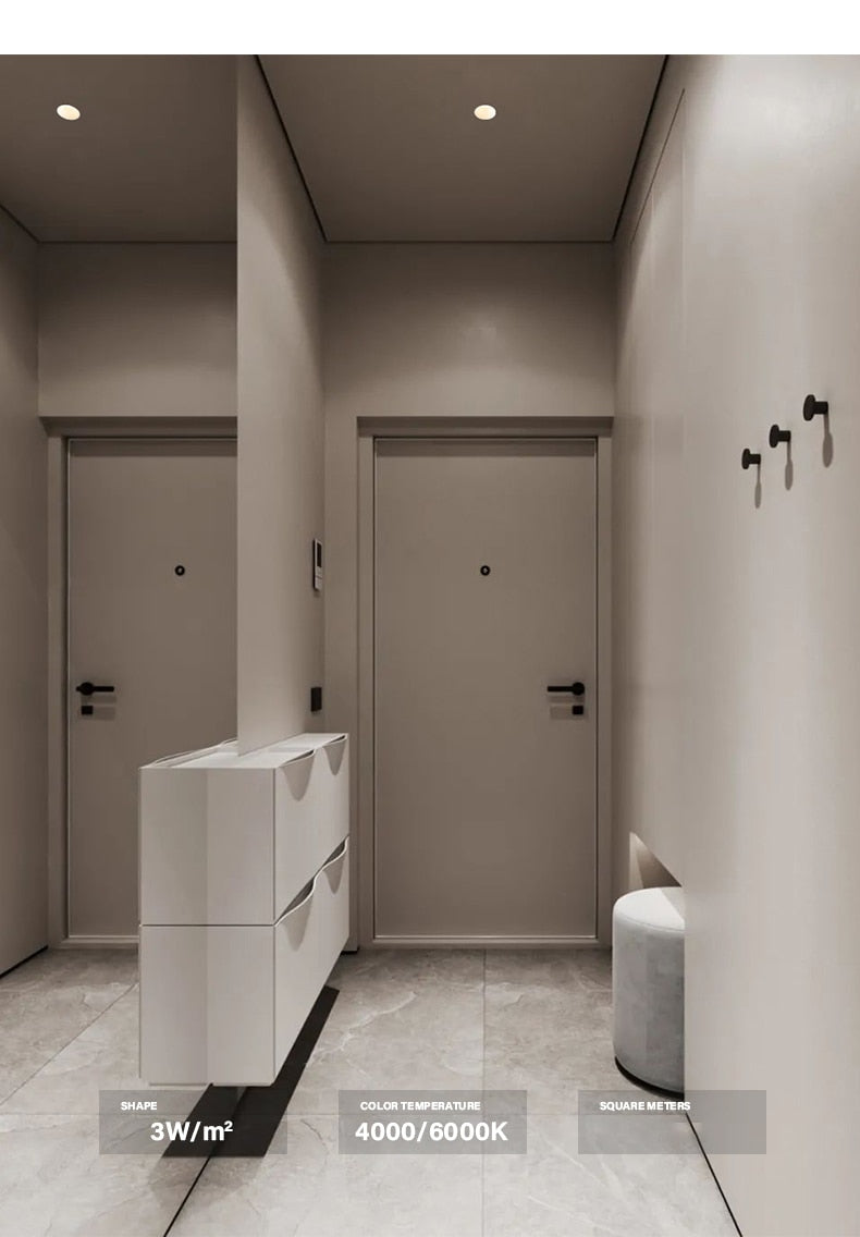 Saiyo Smart Dimmable Tuya LED Downlight Recessed Anti Glare Embedded 7W 10W Spot Lights Aluminum No Border Lamp Indoor Lighting