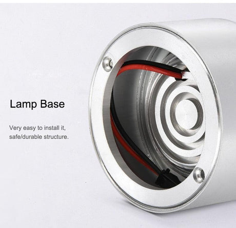 10PCS  Surface Mounted LED Downlight 3W 5W COB Black White Silver Downlight AC110V/220V Lighting Fixtures Free Shipping - LED Lights For Sale : Affordable LED Solutions : Wholesale Prices