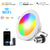 Home Decor WiFi Apple HomeKit E27 Base Smart LED Bulb Magic Lamp Colourful RGBWW RGBCW Downlight Work with Alexa Google Home