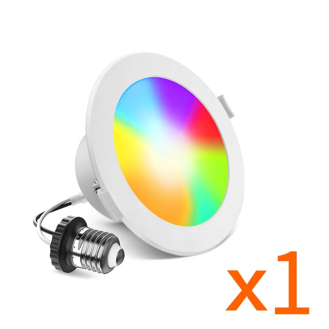 Home Decor WiFi Apple HomeKit E27 Base Smart LED Bulb Magic Lamp Colourful RGBWW RGBCW Downlight Work with Alexa Google Home