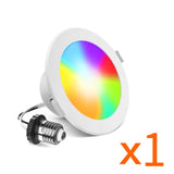 Home Decor WiFi Apple HomeKit E27 Base Smart LED Bulb Magic Lamp Colourful RGBWW RGBCW Downlight Work with Alexa Google Home