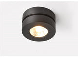 Ultra-Thin 360 Angle Adjustable Surface Mounted Downlight Ceiling Lamp 5W 7W 10W 12W LED COB AC110/220V Ceiling Light Spot Light