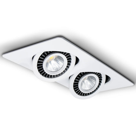 360 Angle Rotatable LED Downlight Recessed LED Lamp 10W 20W 24W Dimmable COB Spot Light for Background lights LED Ceiling lamp