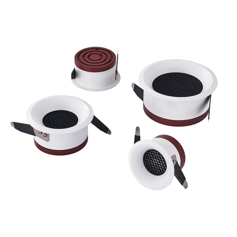 2020 New LED Dimmable Downlight Ultra Thin Anti Glare Spot light 7W 9W 12W 15W Recessed LED ceiling lamp AC85V-220V LED Lamp